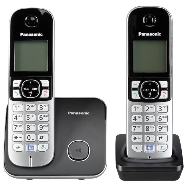 Panasonic Twin Cordless Dect Phone KX-TG6812