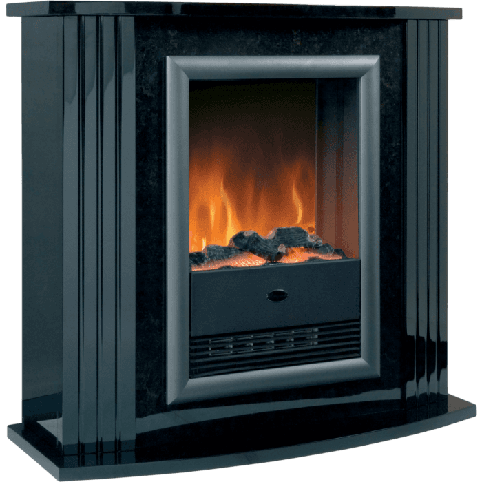 Dimplex MZT20BL, Mozart Optiflame Electric Fire, Black