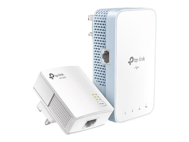 TP-LINK - TL-WPA7517 KIT V2 Wi-Fi Kit - Powerline adapter kit 1GbE, HomePlug AV (HPAV), HomePlug AV (HPAV) 2.0, IEEE 1901 - Wi-Fi 5 - Dual Band - wall-pluggable