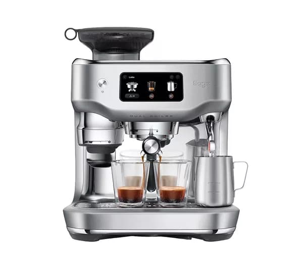 SAGE SES995 Oracle Dual Boiler Smart Bean to Cup Coffee Machine - Stainless Steel