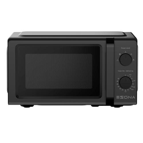 SONA            20 LITRE 700WATT BLACK MICROWAVE