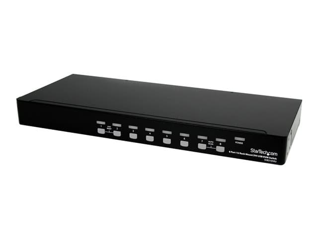 Startech 8 Port 1U Rackmount DVI USB KVM Switch