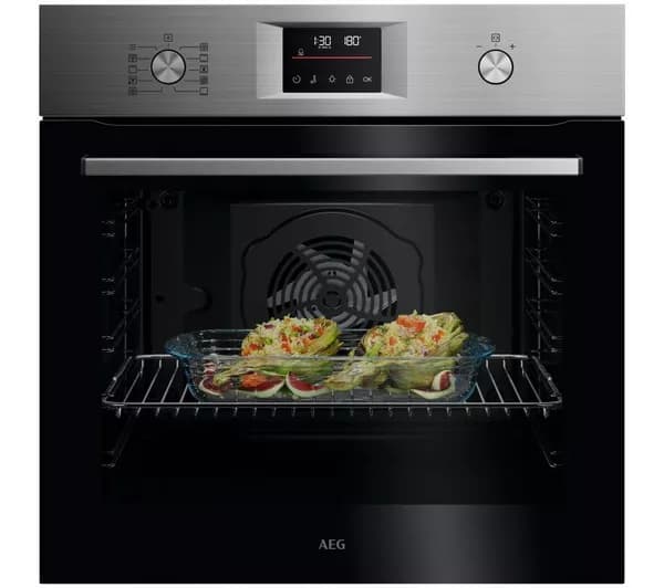 AEG OU5PB40SM Electric Pyrolytic Oven - Stainless Steel
