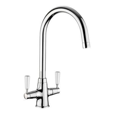 Rangemaster AquaClassic Double Lever Kitchen Mixer Tap