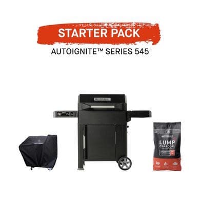 Masterbuilt AutoIgnite Series 545 Charcoal BBQ Grill with Starter Pack