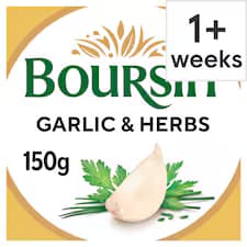 Boursin Garlic and Herb Soft French Cream Cheese 150g