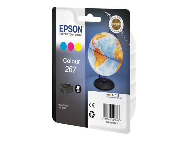EPSON - 267 - yellow, cyan, magenta - original - ink cartridge