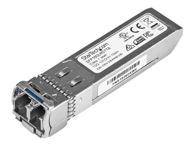 STARTECH.COM - Startech Cisco SFP-10G-LR-S Compatible SFP+ Module, 10GBASE-LR, 10GbE Single Mode (SMF) Fiber SMF Optic Transceiver, 10GE Gigabit Ethernet SFP+, LC 10km 1310nm DDM, Cisco Firepower - Lifetime Warranty (SFP10GLRSTTA) - SFP+