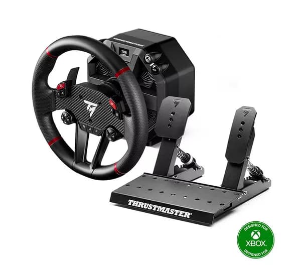 THRUSTMASTER T598-X Direct Axial Drive Force Feedback Racing Wheel and Pedals for Xbox & PC - Black