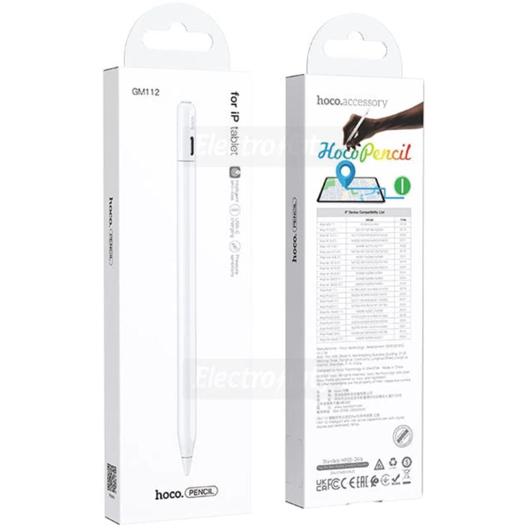 Hoco Intelligent Active Stylus Pen | White