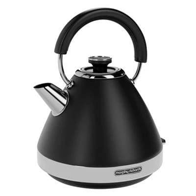Morphy Richards 1.5L Venture Pyramid Kettle - Black | 100131