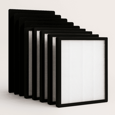 bundle of 5 set of HEPA & Carbon filter for CD20L-V5, CD12LE-V3, CD12LEB-V2, CD12PRO-LE-V3, CD20LE-V4, CD20LEB-V2, CD20PRO-LE-V3, CD25PRO-LE-V3 only