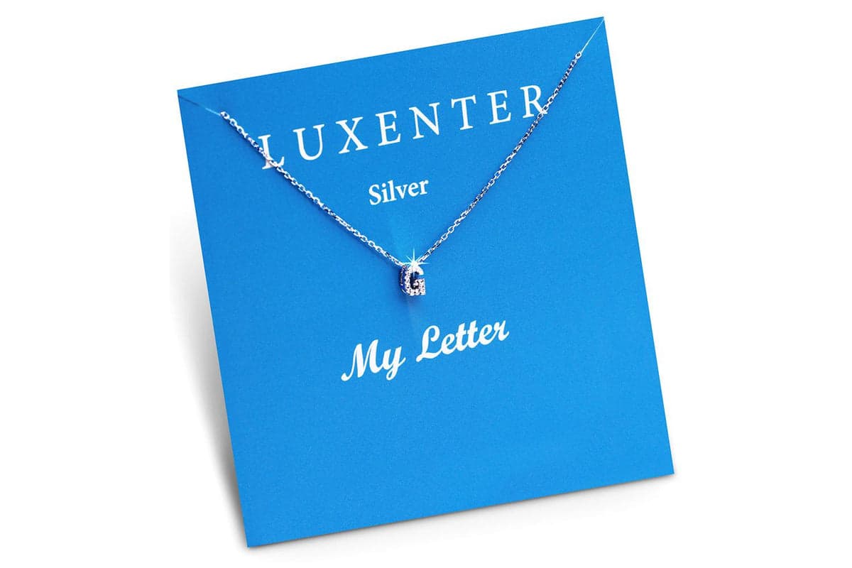 Luxenter Sterling Silver Lettter Stone Set