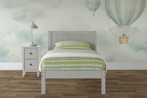 Jay Bed Frame | Single | 3ft | Grey