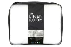 The Linen Room | Natural Goose Feather & Down 13.5 Tog Duvet | Double