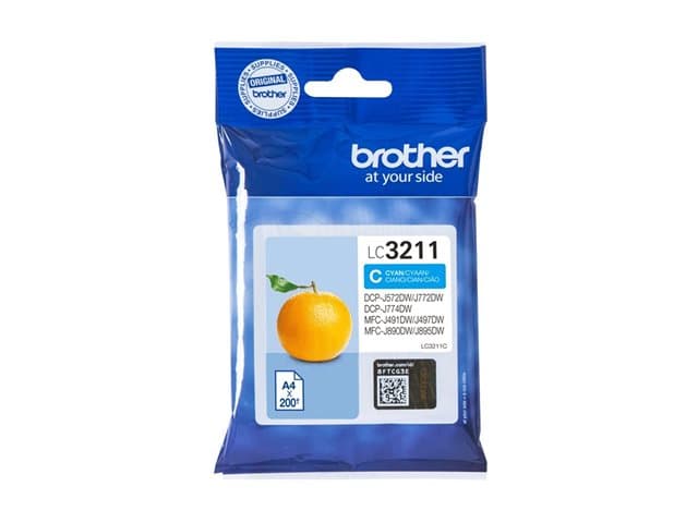 BROTHER - LC3211C - cyan - original - ink cartridge