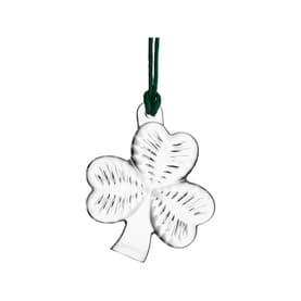 Mini Crystal Shamrock Tree Decoration