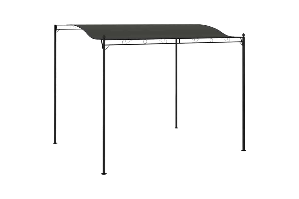 Vidaxl Sunshade Awning 3x2.4 M Anthracite