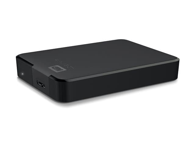 WESTERN DIGITAL - WD Elements Portable WDBHJS0060BBK - Hard drive - 6 TB - external (portable) - USB 3.1 Gen 1 - black