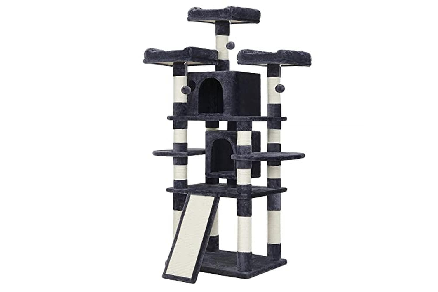 Feandrea PCT18GYZ Scratching Post XXL Cat Tree | Smoke Grey
