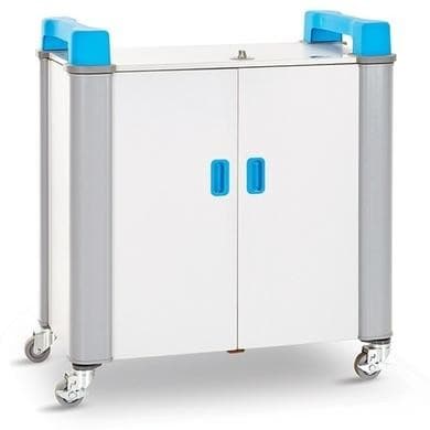 LapCabby UniCabby 32H 32 Laptops or Chromebooks and Tablets up to 14" Charging Trolley