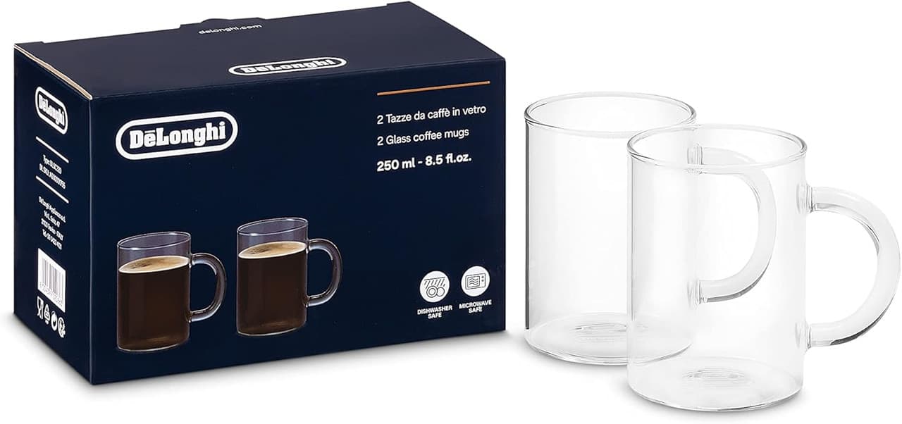 De'Longhi Coffee Glasses