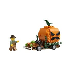 Jack-O’-Lantern Pickup Truck Halloween Building Set