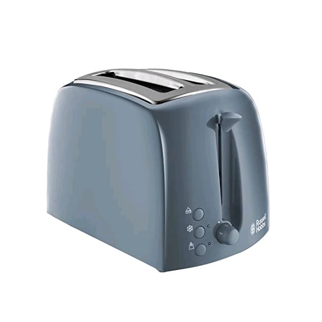 Russell Hobbs Textures Grey 2 Slice Toaster 21644