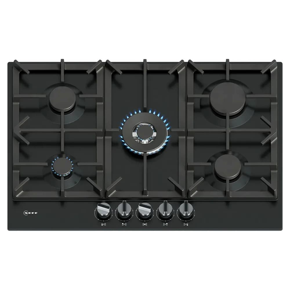 Neff N 70 75CM 5 Burner Gas Hob - Black | T27CIQ8S0