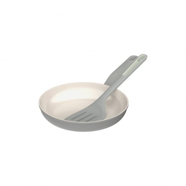 Berghoff 24cm Non-Stick Frying Pan With 1x Slotted Turner - Moonmist | 3950441