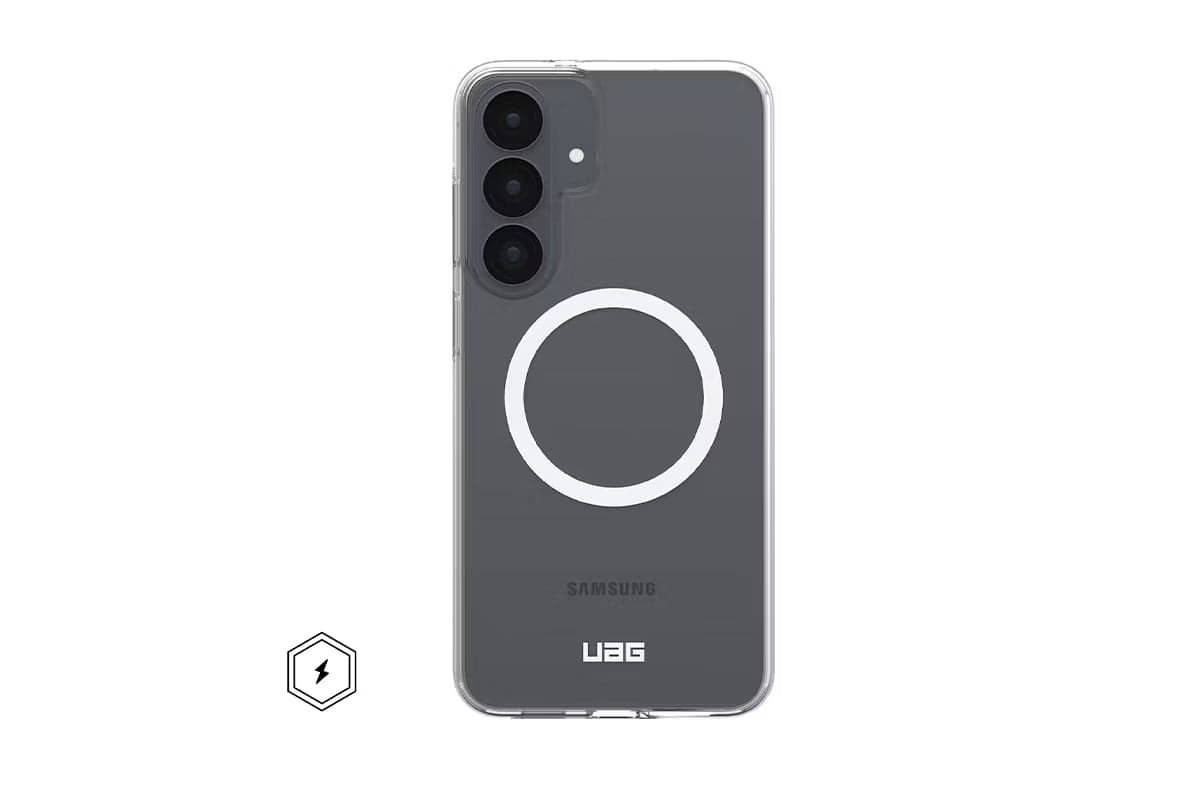UAG Samsung Galaxy S26 FE Scout Clear Case | Ice/White