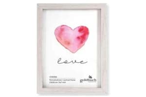 Verona 6x8" No Mount Photo Frame | White