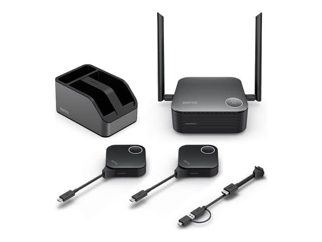 BENQ - InstaShow WDC25 - For Huddle & Large Rooms - video conferencing kit (InstaShow receiver, 2 InstaShow buttons)