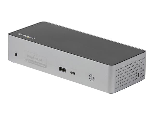STARTECH.COM - Startech USB-C Dock, 4K 60Hz Quad Monitor DisplayPort & HDMI, Universal USB C Docking Station with 100W Power Delivery Charging, USB Hub w/ 1x USB Type-C & 3x USB-A, Ethernet, Audio - Thunderbolt 3 Compatible (DK31C4DPPDUE) - Docking station - USB-C 3.2 G