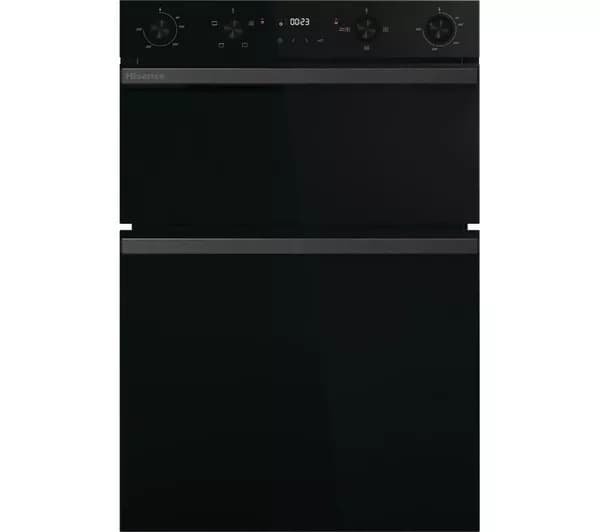 HISENSE Hi6 72/38L BID914221ADBG Electric Double Oven - Black