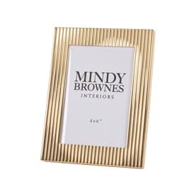 Ribbed Photo Frame 4 x 6in