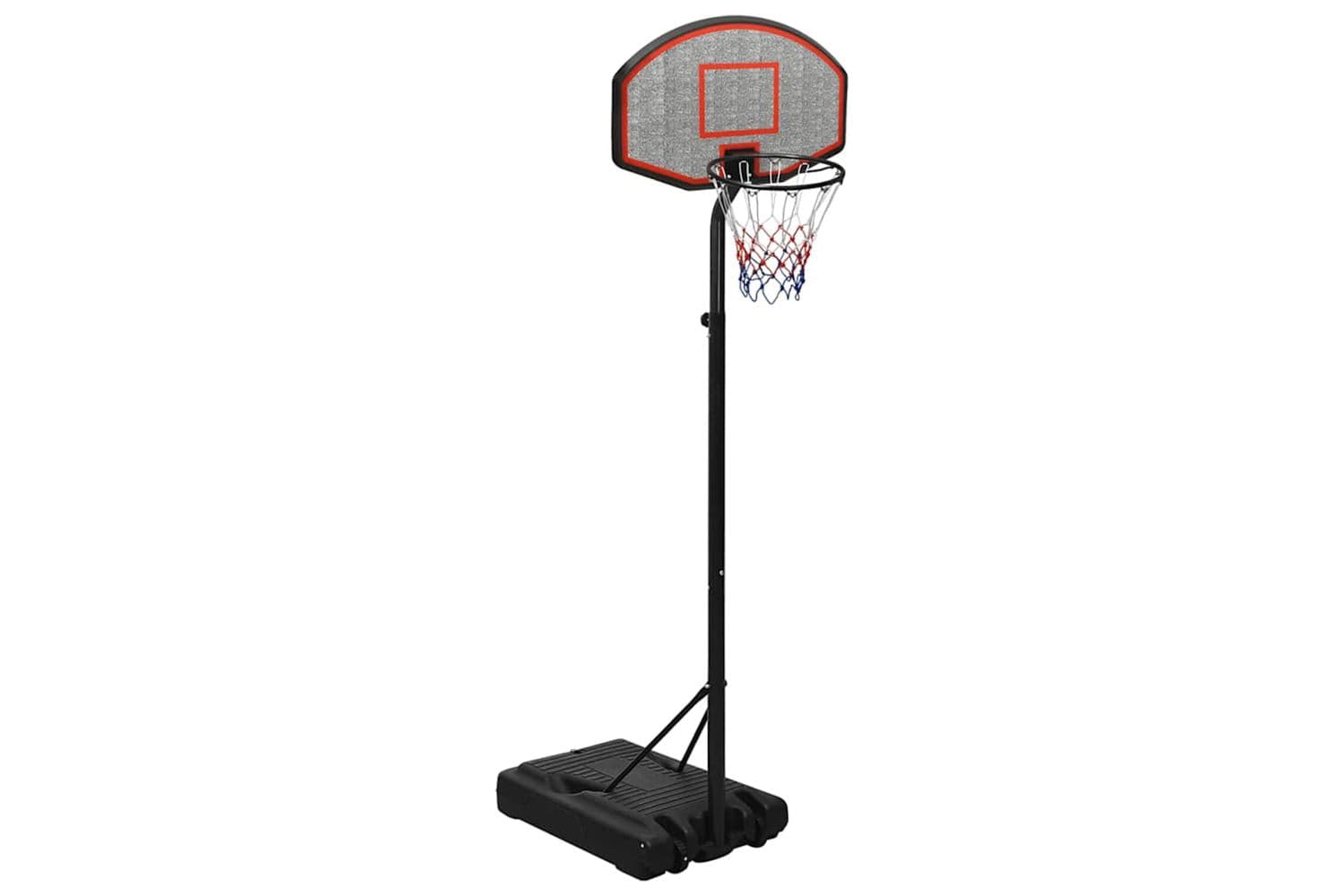 Vidaxl Basketball Stand Black 237-307 Cm Polyethene