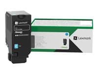 LEXMARK - cyan - original - toner cartridge - LCCP, LRP