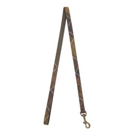 Logo Tartan Leather Lead