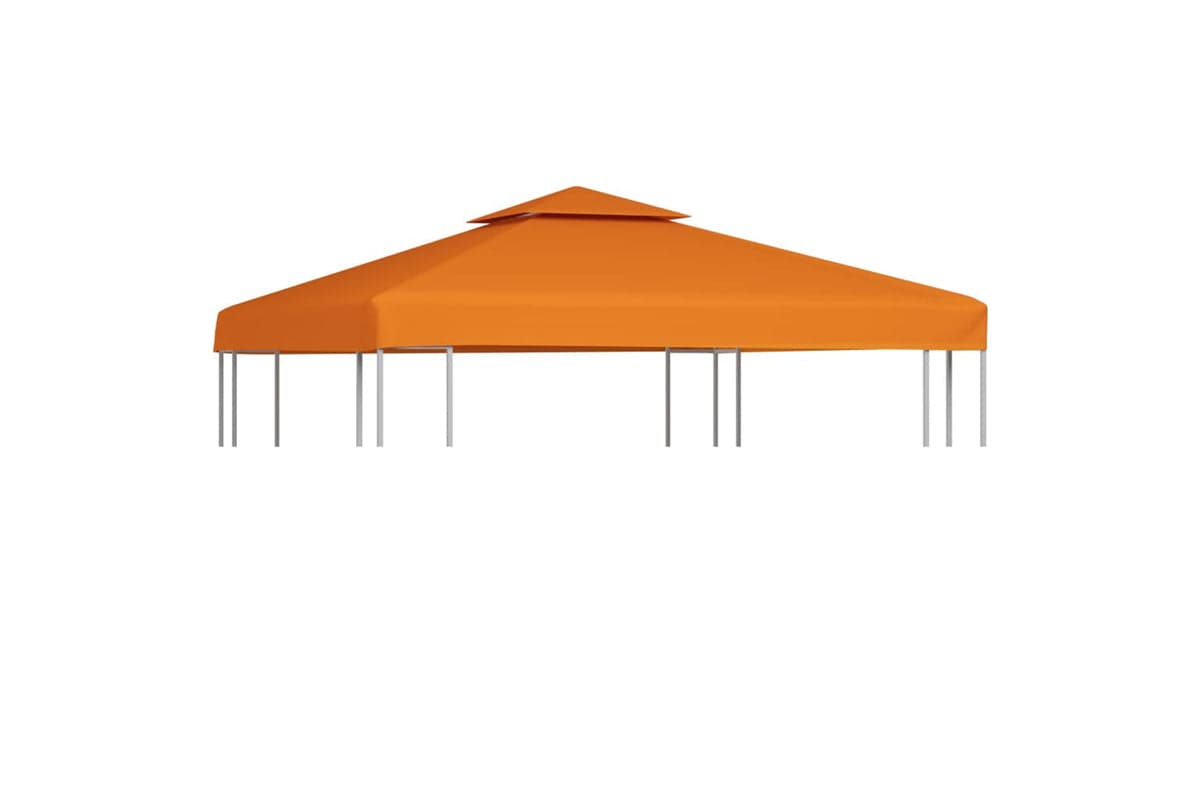 Vidaxl Gazebo Cover Canopy Replacement Orange 3 X 3 M