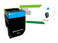 LEXMARK - 702XCE - Extra High Yield - cyan - original - toner cartridge - Lexmark Corporate