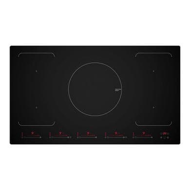 Refurbished 90cm Induction Hob with 2 Flex Zones - Black