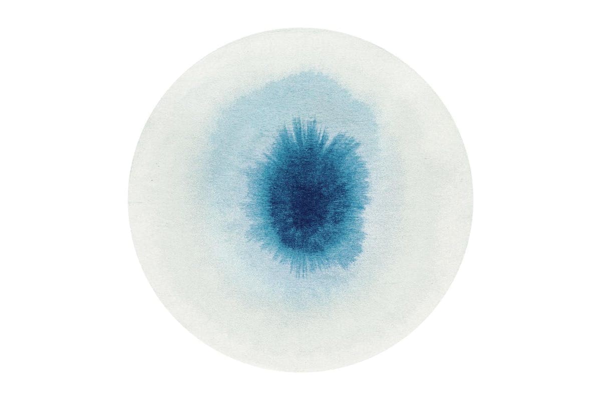 Louis De Poortere | Dream In Blue Rug | 140 x 140 cm