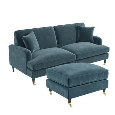 Payton Velvet Sofa Set