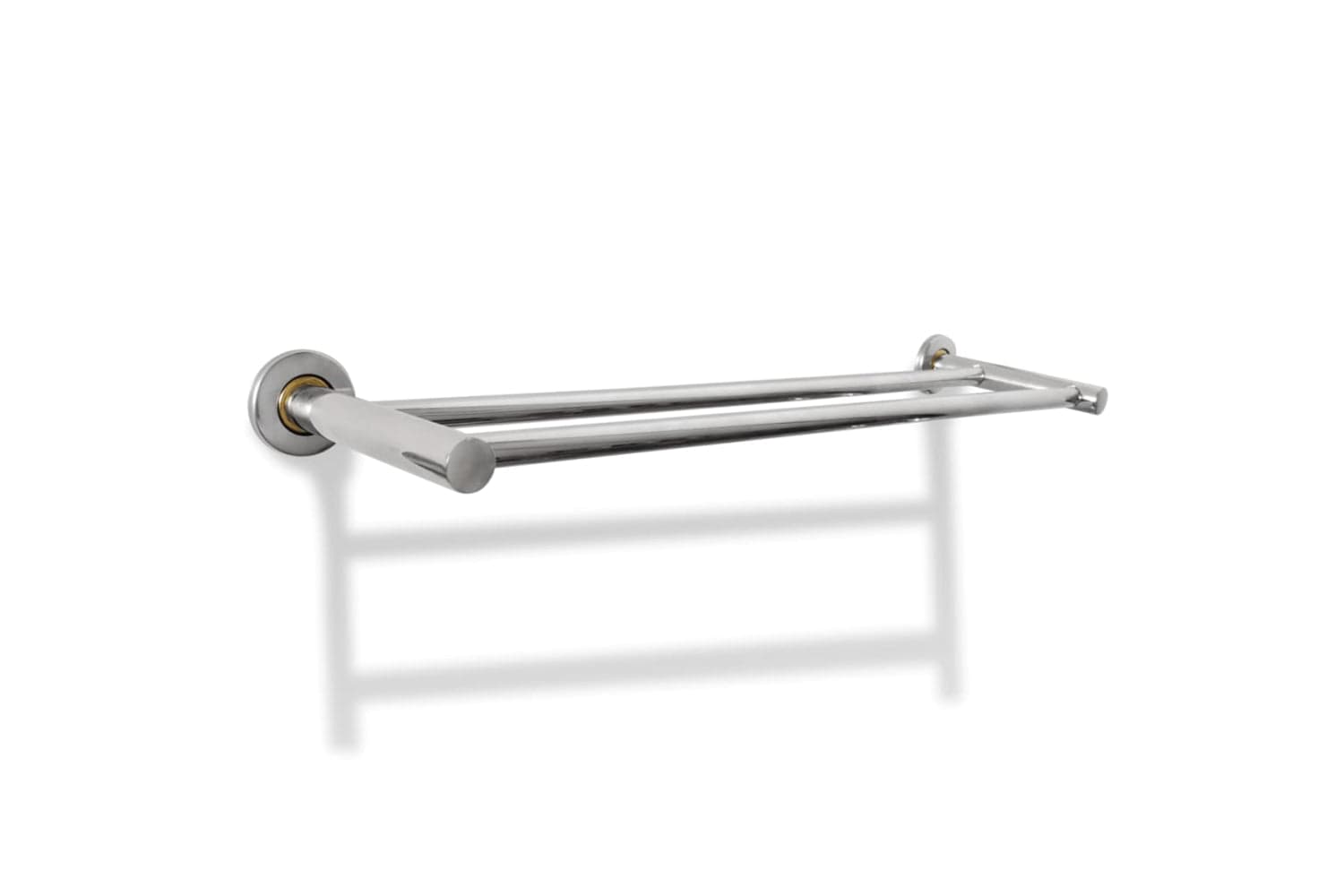Vidaxl 140335 Stainless Steel Towel Rack 2 Tubes