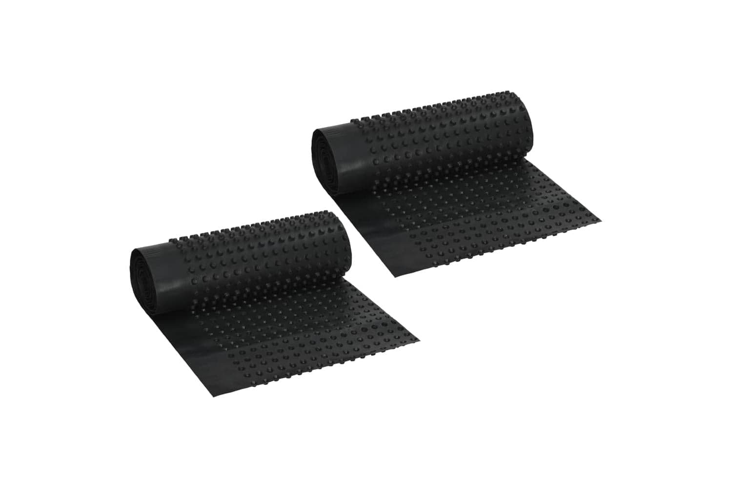 Vidaxl 144947 Dimpled Drainage Sheets 2 Pcs Hdpe 0.5x20 M