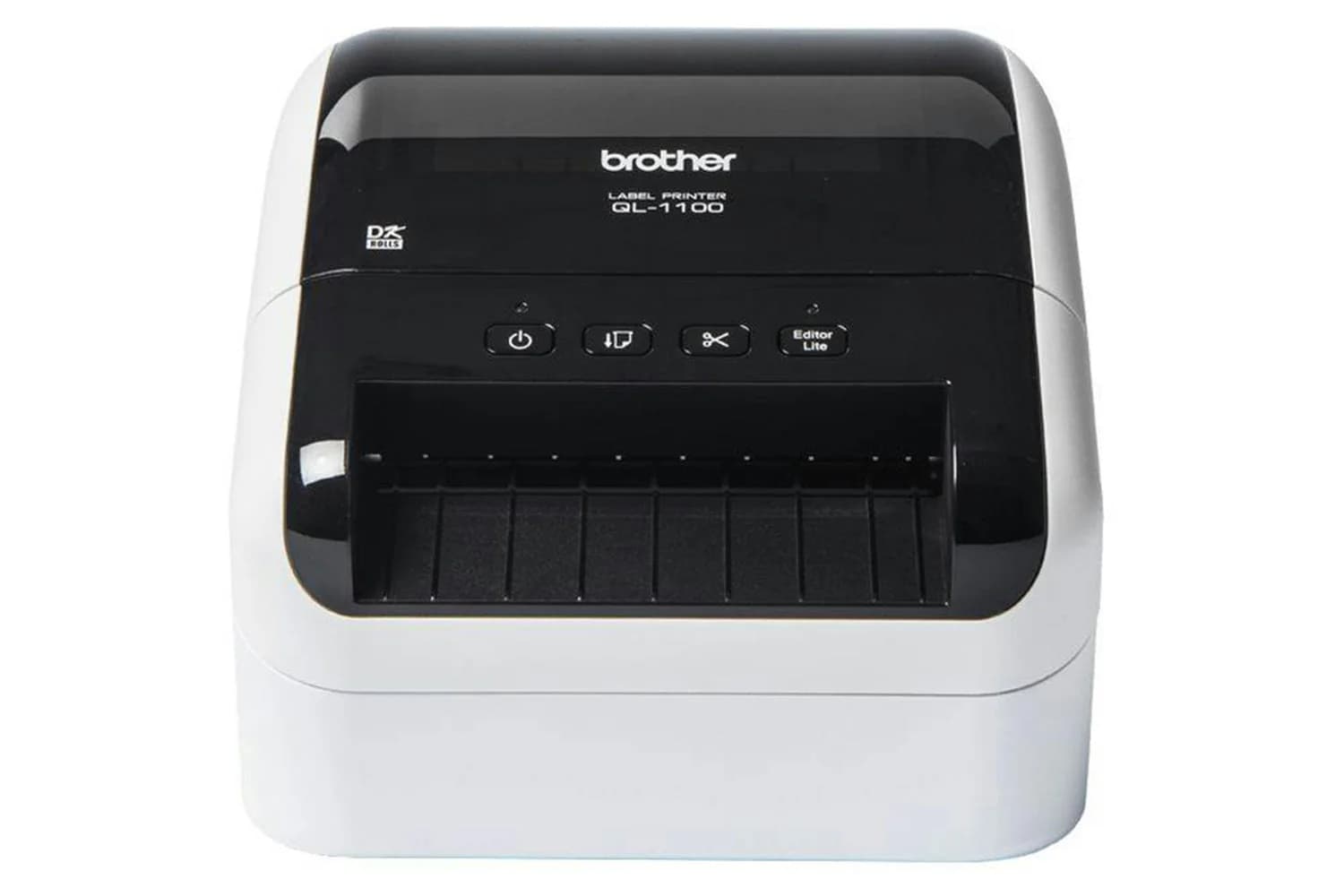 Brother Office Label Printer, High-speed Usb Compatible Barcode Printer For Windows And Mac QL1100C