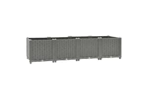 vidaXL Raised Bed 160x40x38cm Polypropylene