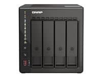 QNAP - TS-453E - NAS server - 4 bays - SATA 6Gb/s - RAID 0, 1, 5, 6, 10, 50, JBOD, 60 - RAM 8 GB - 2.5 Gigabit Ethernet - iSCSI support
