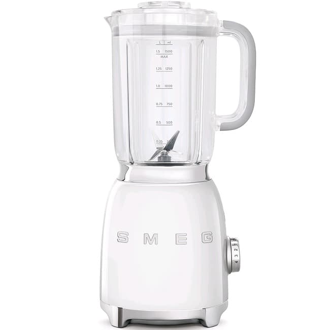 Smeg 50's Retro Style White Blender | BLF01WHUK